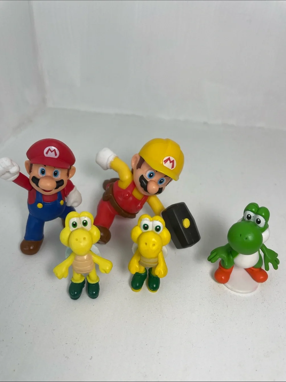 Nintendo Super Mario Character Toy Pack - Red, Yellow, Green